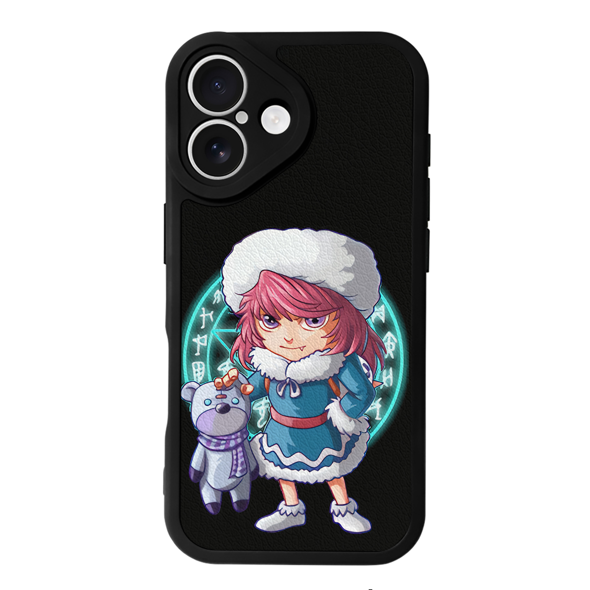 リーグ・オブ・レジェンド League of Legends LOL 【iPhone 16シリーズ対応】シリコンスマホケース（レザー調） 材質：シリコン